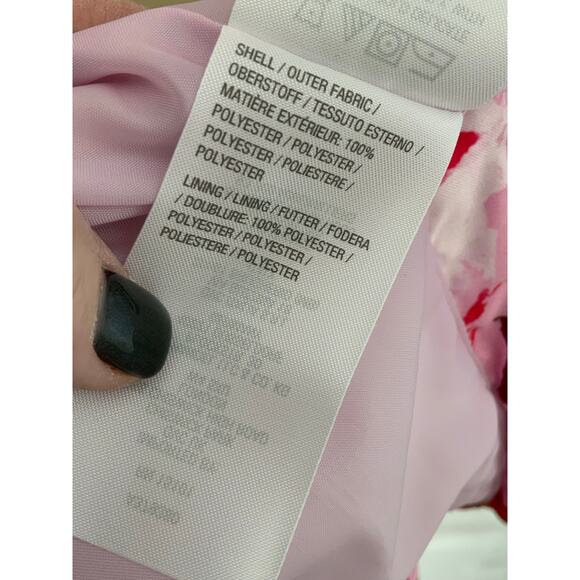 Isaac Mizrahi LIVE! Floral Raincoat size small - Picture 7 of 7